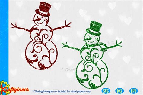 Download 639+ Snowman SVG Flourish Images